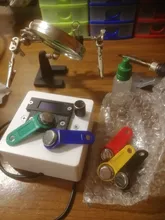 5 unids/lote regrabable RFID memoria táctil clave RW1990 iButton copia tarjeta Sauna clave