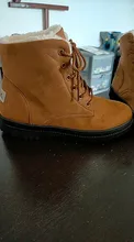 Las mujeres invierno Botas botines de Mujer invierno zapatos de Mujer Botas para la nieve Botas Mujer caliente de la felpa zapatos de Mujer de talla grande 44