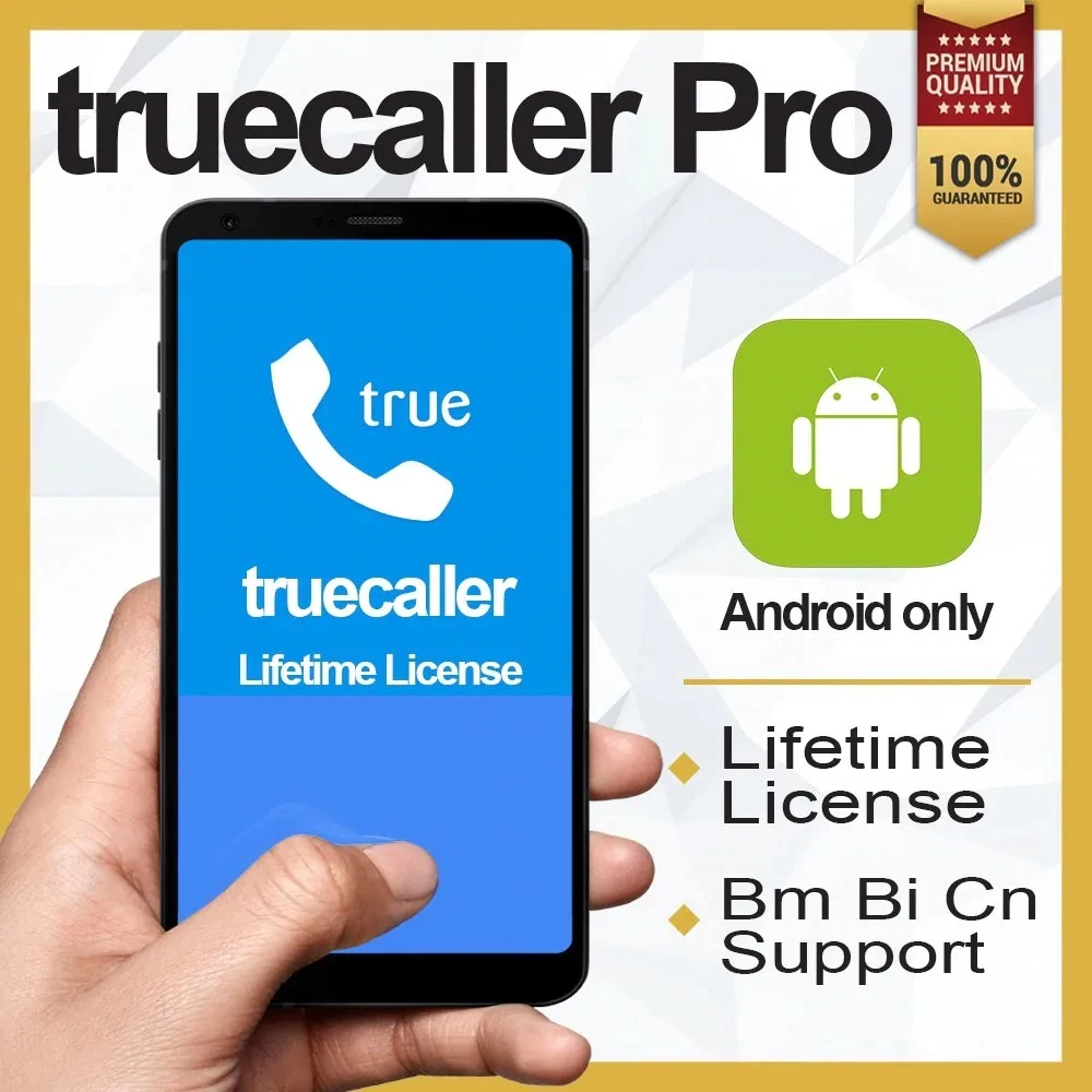 Buen trato 🔥🔥Truecaller Pro🔥🔥Identificador de llamadas y sin anuncios, Android PREMIUM GOLD🔥🔥 DolGYXW19Vp