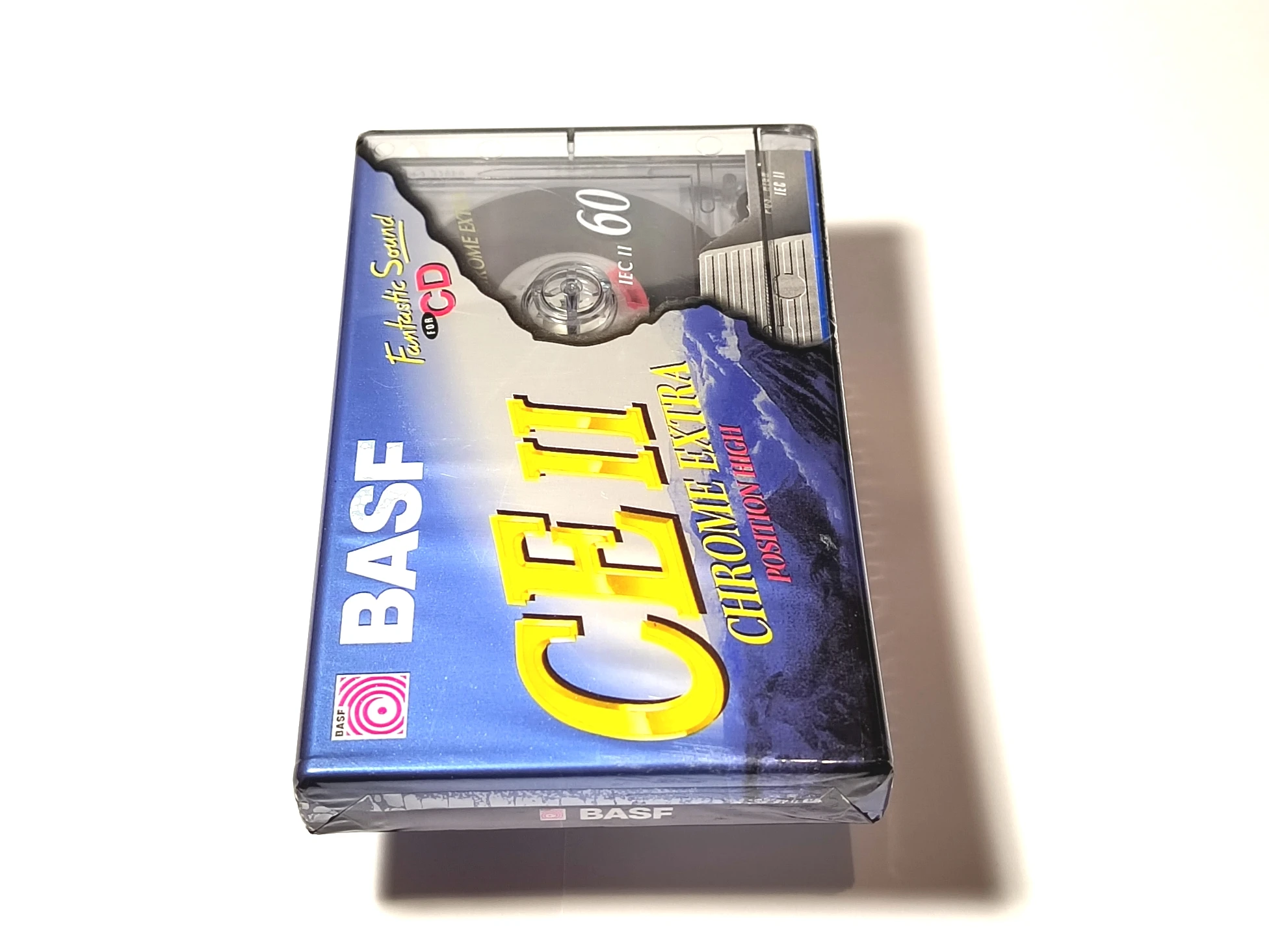 Cassette Audio BASF 60 Chrome Extra II - Vintage - NEUF - Fabriqué En Allemagne