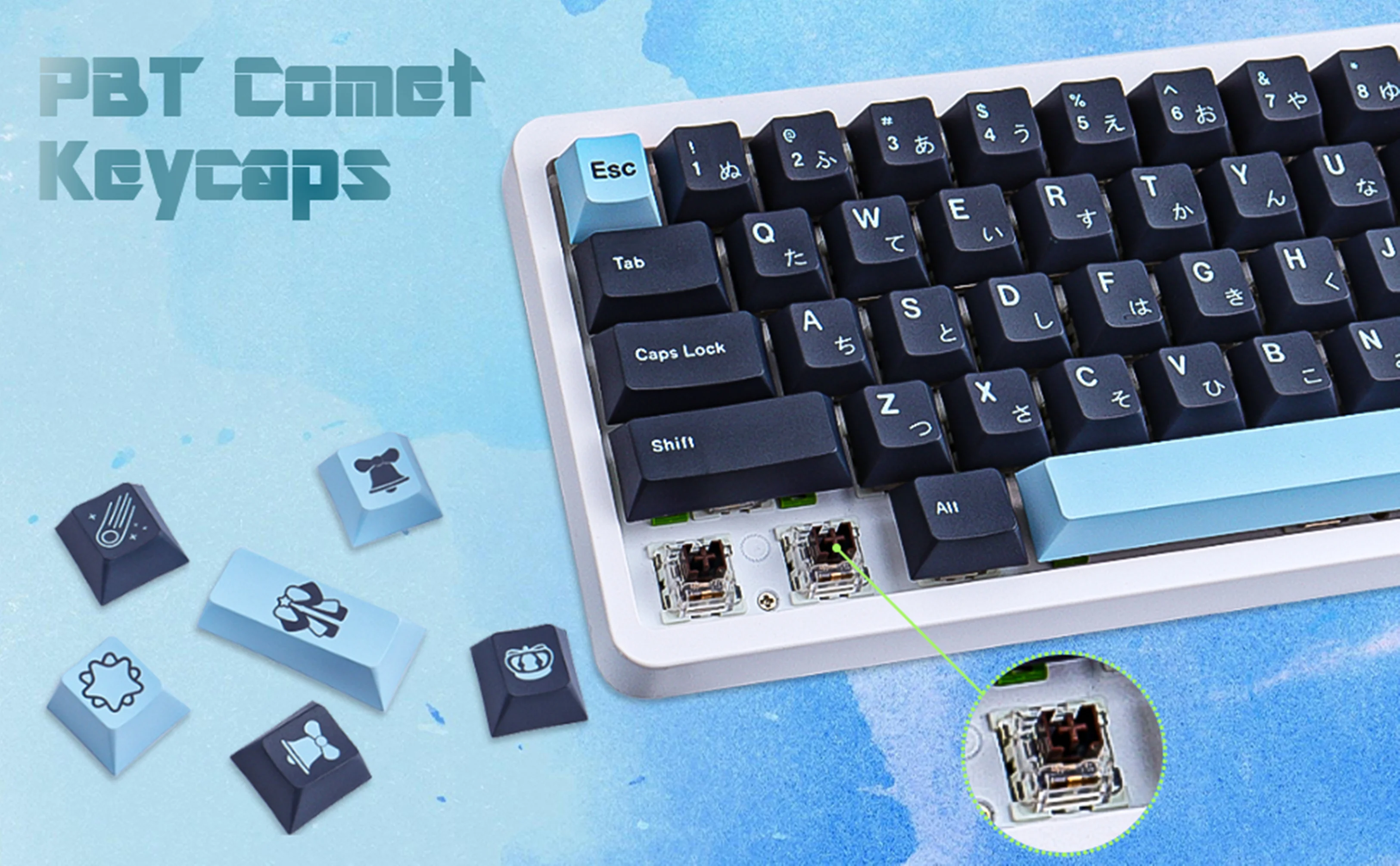GMK DMG3 キーキャップ セット カスタマイズされた日本のキーキャップ,gmkキーキャップ,大きな