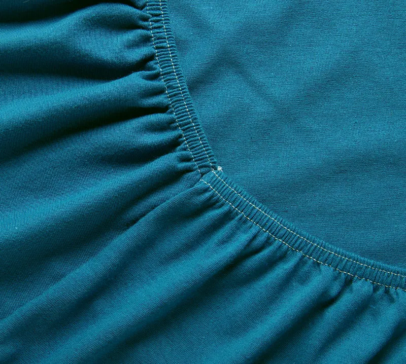 

IV Sea wave Fitted bedsheet home textile, 100% cotton, knitted fabric, 7 sizes, high quality