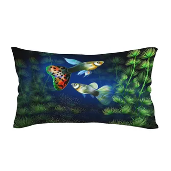 

Pillow 3D antistress aquarium fish