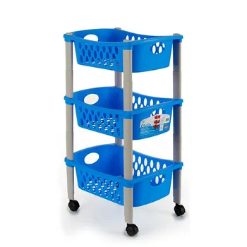 

Vegetable trolley Plastic 3 (29,5 x 46 x 40 cm) 3 levels