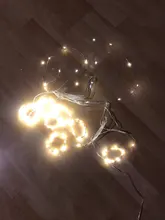 LED Garland Curtain Battery Fairy-Lights Window The on USB Christmas 3MX3M