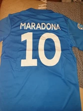 Maglie Calcio-camiseta de fútbol de Italia nanoli 1987/1988, MARADONA Retro Vintage, 1987 1988