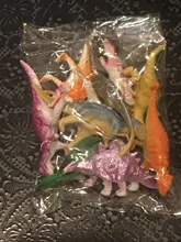 10 unids/lote Mini modelo de dinosaurio de los niños juguetes educativos pequeña simulación Animal figuras juguetes de los niños para niño regalo