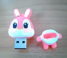 Memory-Card Pendrive Thumb-Drive-Disk Usb-Flash JASTER Rabbit Usb Cartoon 16GB 8GB 4GB