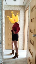 Women Shorts TWOTWINSTYLE Elegant High-Waist Fashion Color Patchwork Hit Loose for Female