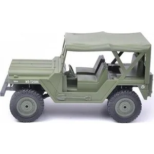 Радиоуправляемый мини-внедорожник Heng Long U.S. M151 Jeep 4WD RTR 1:14 2.4GHz- HL3853C