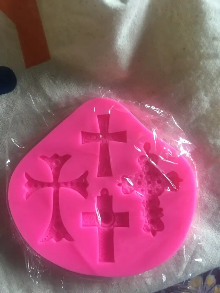 Cross Silicone Fondant Icing photo review
