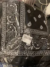 Headwear Scarf Bandana Hairwrap Sports Fashion Women Wrist Hip-Hop Double-Sided