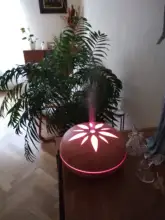 Essential-Oil-Diffuser Air-Humidifier Led-Lights Wood-Grain-Aroma-Diffuser Ultrasonic