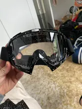Equipos de protección para motocicleta Flexible cruz cara de casco máscara Motocross gafas ATV suciedad bicicleta UTV gafas de gafas