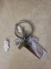 Vnox-Llavero de acero inoxidable personalizable con Nombre de mascota para niños, llavero de amor familiar personalizable para papá, mamá, familia, regalos DIY