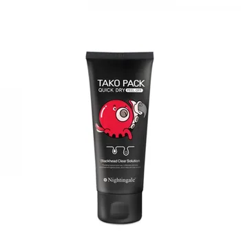 

Black Mask-foam for cleansing pores Nightingale quick dry Tako pack peel off