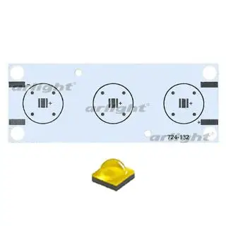 

027690 плата Cree Board (3x led, 724-132)-1 pc Arlight