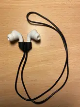Magnetic-String-Rope Earphone Anti-Lost-Cords Apple Airpods Silicone 1-2-3 soft-Neck-Strap