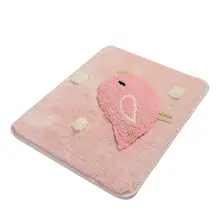 Коврик для ванной-коврики | коврик коврики для ванной нескользящие анти пресс-форма коврики Birdie Розовое 50X60 см