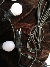 Bulb-String-Lights Globe Garland Cafe-Decoration Christmas Holiday IP65 Outdoor Waterproof