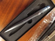 Bolígrafo táctico portátil de alta calidad, Suministros de defensa personal interruptor de vidrio de emergencia, Perno de aleación de aluminio, caja de regalo