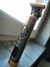 Cortadora de pelo eléctrica para hombre, afeitadora LCD de 0mm, recortadora profesional para Barbero, Máquina para cortar cabello recargable T9 USB