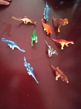 10 unids/lote Mini modelo de dinosaurio de los niños juguetes educativos pequeña simulación Animal figuras juguetes de los niños para niño regalo