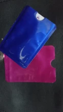 Funda protectora antirrobo para tarjetas de identificación y de crédito, funda de aluminio para tarjetas de escaneo, Anti RFID, 10 Uds., gran oferta