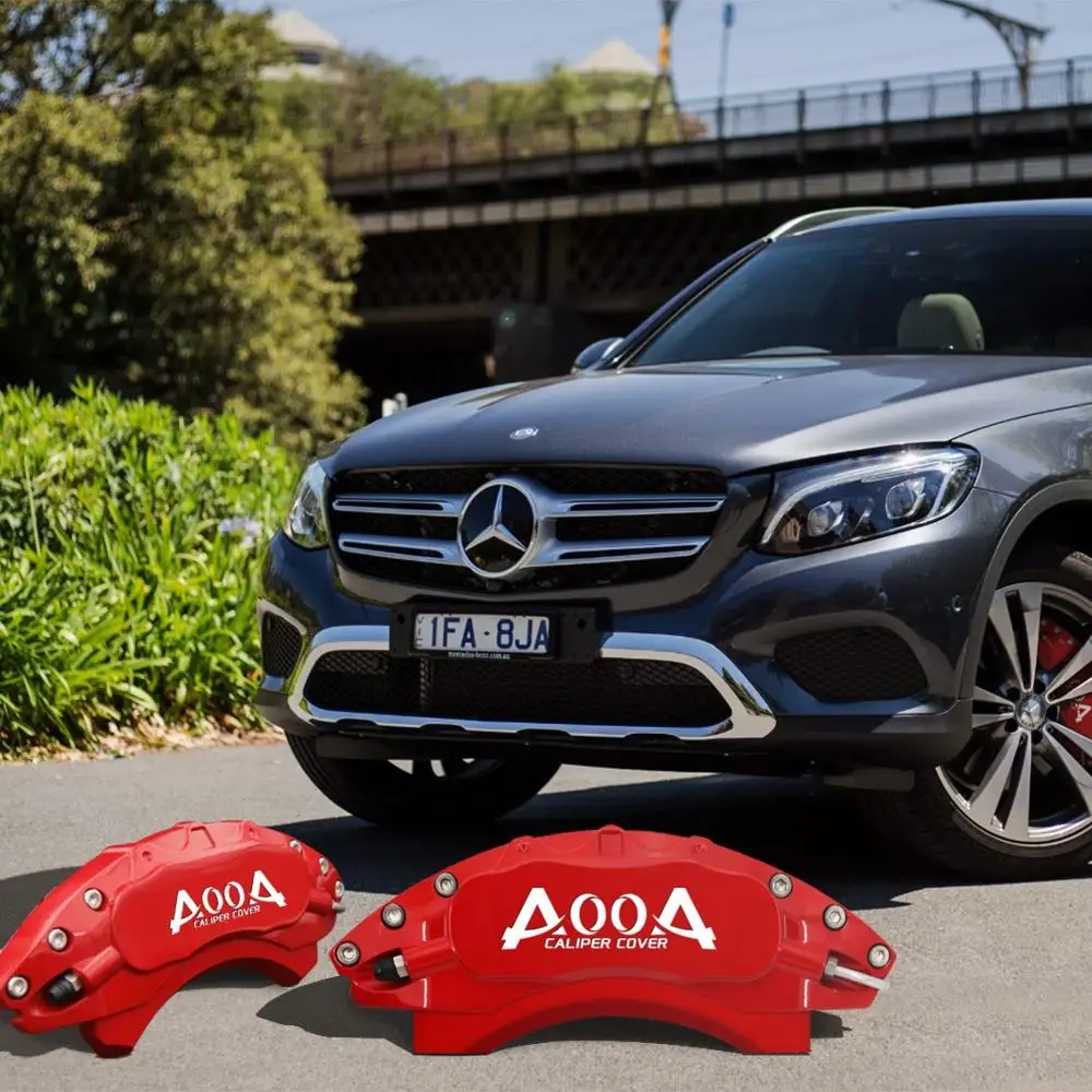 A pair Aluminum Car Carliper Cover For Mercede