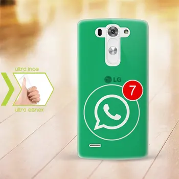 

Personalized LG G3 Slim Clear Silicone Phone Cover (WhatsApp-1)