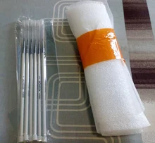 BORN PRETTY-pluma para pintar gradiente, pincel para uñas, asa negra de madera, herramienta para Gel UV DE MANICURA