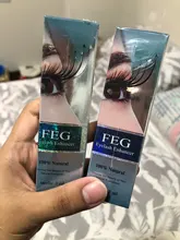 FEG-aceite para crecimiento de pestañas y cejas, suero Herbal Natural, 100%, suero Original para pestañas, arco ocular más largo y suave