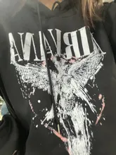 Ropa de calle de primavera para mujer, Tops negros, Sudadera con capucha gótica blanca de gran tamaño, ropa de calle para mujer, sudaderas geniales de hip-hop para parejas