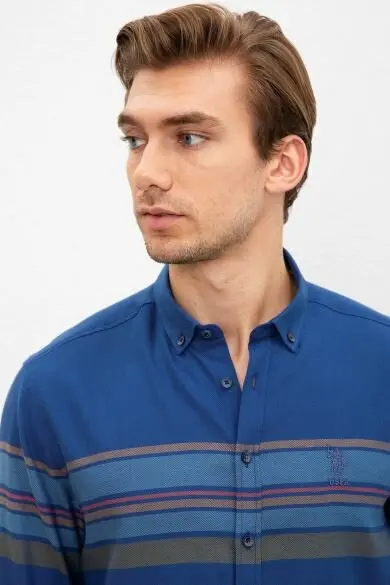 U.S. POLO ASSN. Мужской тканый гомлек