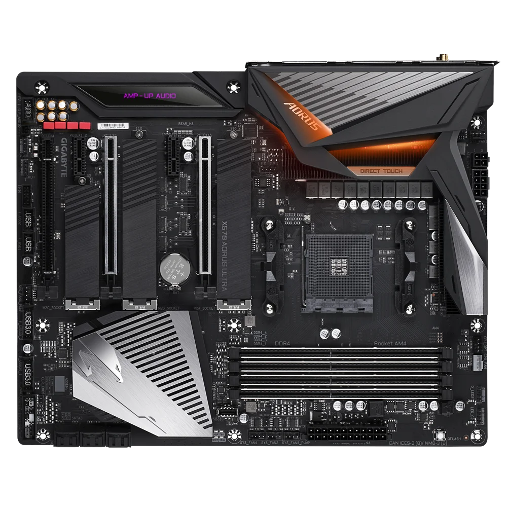 Материнская плата Gigabyte X570 AORUS ULTRA