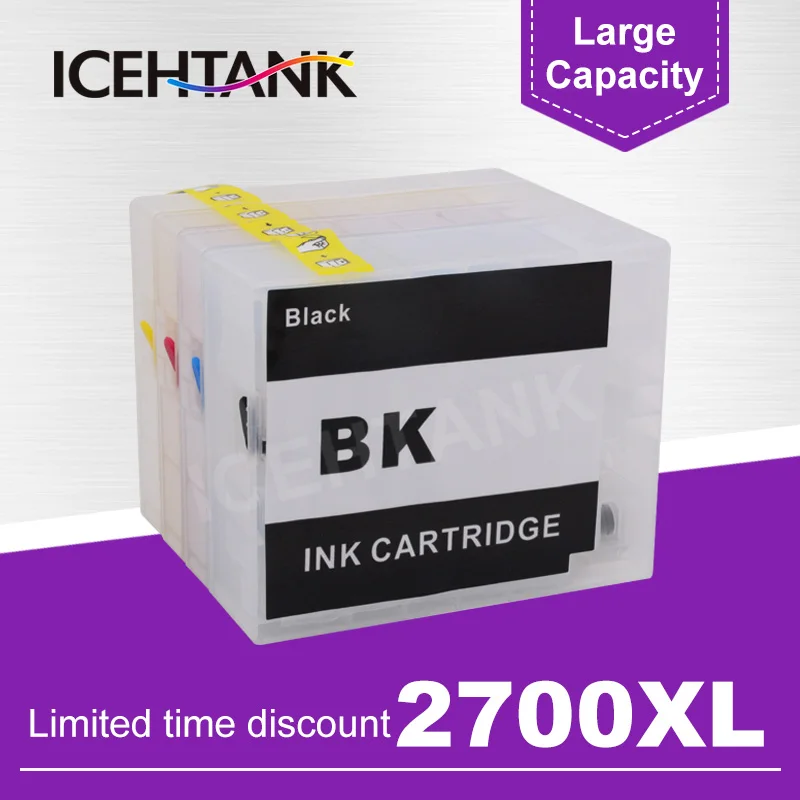 Картридж с чернилами ICEHTANK для Canon PGI 2700 принтера MAXIFY IB4070 iB4170 MB5070 MB5170 MB5370