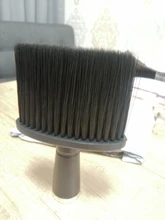 Cepillo de pelo roto, cepillo de Limpieza del cabello de corte de cuello de cara suave, peluquería, peluquería en casa, corte de pelo, estilismo portátil