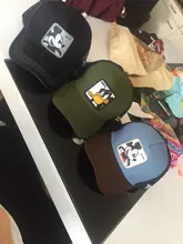 Minnie de Disney de malla con estampado de Mickey para hombre y mujer, gorra de malla con estampado de Mickey, Snapback, Gorra de béisbol de algodón Hip Hop, unisex