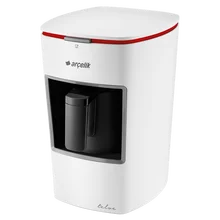 Турецкая кофемашина arcelik K 3300 в белом цвете