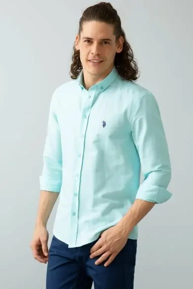 U.S. POLO ASSN. Men's Woven Gomlek