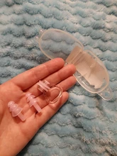 Tapones de oídos para natación suave, funda con pinza para la nariz, protección contra el agua, tapones para la oreja, suministros de buceo de silicona blanda resistente al agua