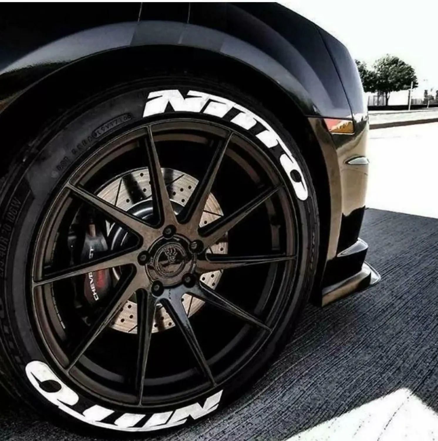 Nitto наклейки для шин надписи желтые 10 шт. автомобиля толщина 3 мм 3D логотип