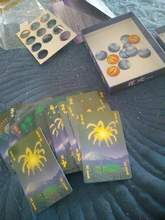 HANABI-Juego de mesa para 2-5 jugadores, fácil de jugar juego de cartas, divertido para fiesta, familia, padres e hijos