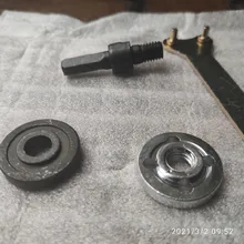 Kit de taladro para agujeros, amoladora angular, adaptador de mandril, soporte de disco, herramientas eléctricas, M10/16mm