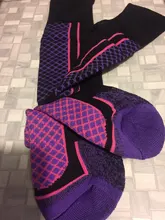 Calcetines gruesos de algodón con absorción de humedad para hombre y mujer, calcetín deportivo para esquí, Snowboard, ciclismo, esquí, Fútbol