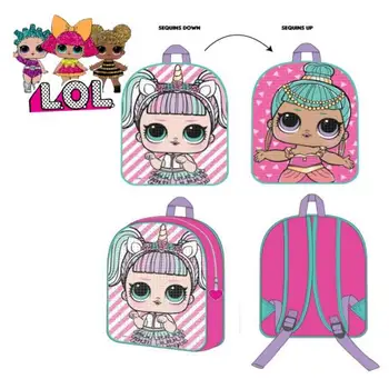 

LOL backpack REVERSIBLE sequin 30CM