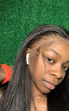 Rosabeauty 28 30 pulgadas peruana 4x4 13x4 cierre Frontal de encaje pelucas de cabello humano Pre arrancado con el pelo del bebé recto peluca Frontal de encaje