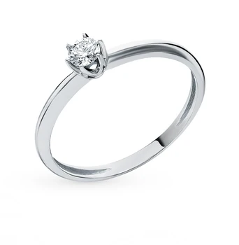 

Ring with a diamond sunlight sample 585