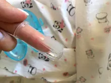 Cepillo de dientes de silicona para dedos de bebé + caja, cepillo de dientes de silicona suave transparente para niños, cepillo de limpieza de goma para bebés