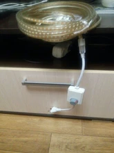 Led-Strip-Light Dimmer-Decor Rope-Lamp 2835 Smd Flexible Outdoor High-Brightness Waterproof